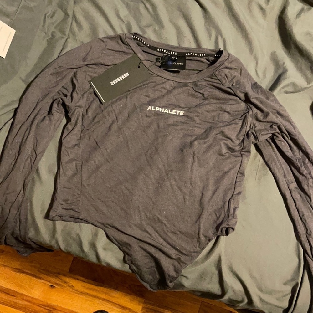 Alphalete super soft long sleeve crop